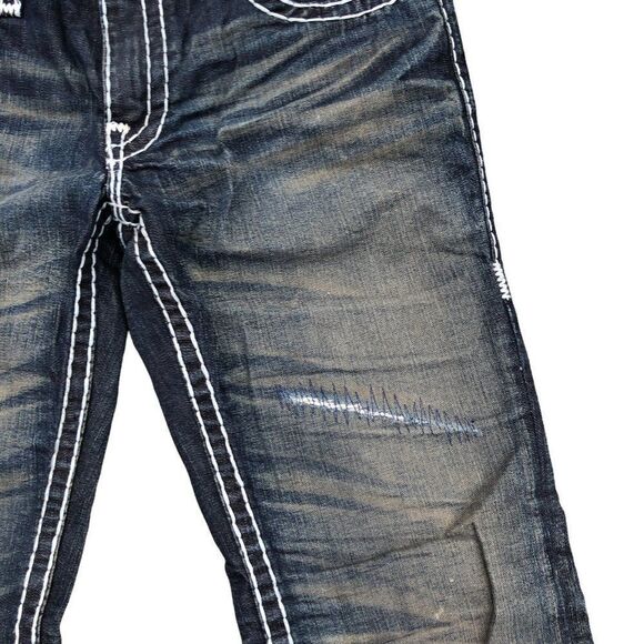 Vintage 2004-2008 True Religion Jeans Size 33 BILLY SUPER T - Picture 12 of 12